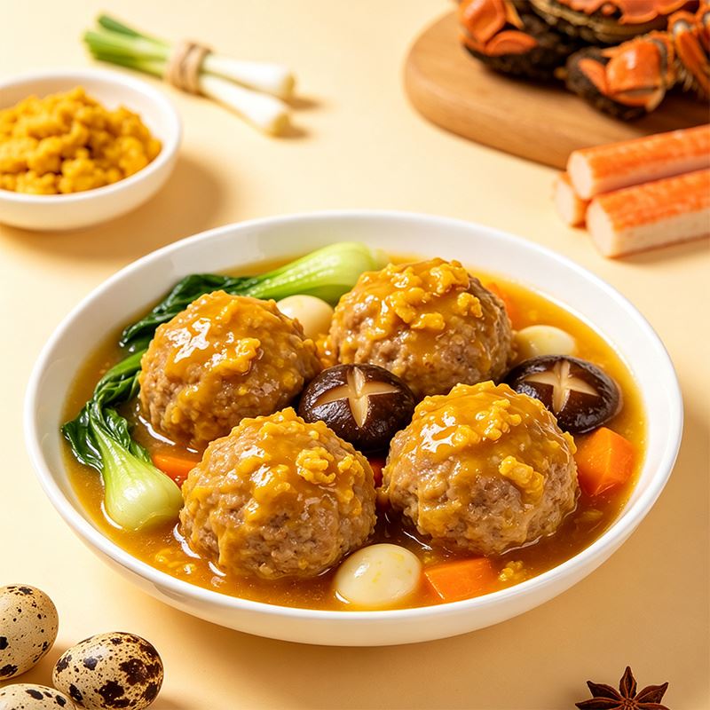 Braised Pork Meatballs high quality