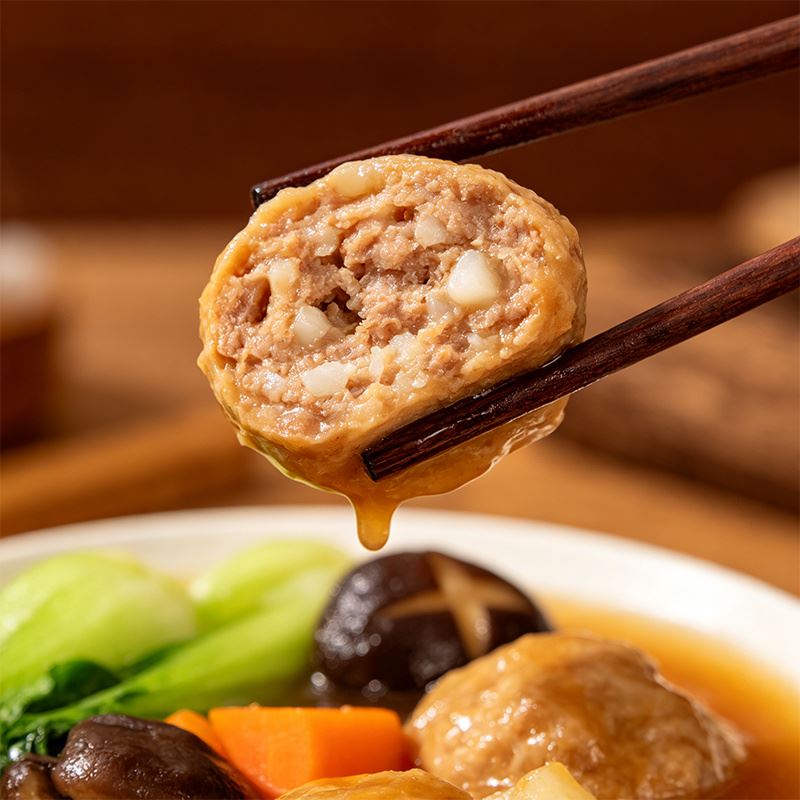 Frozen Glazed Pork Meatballs factory