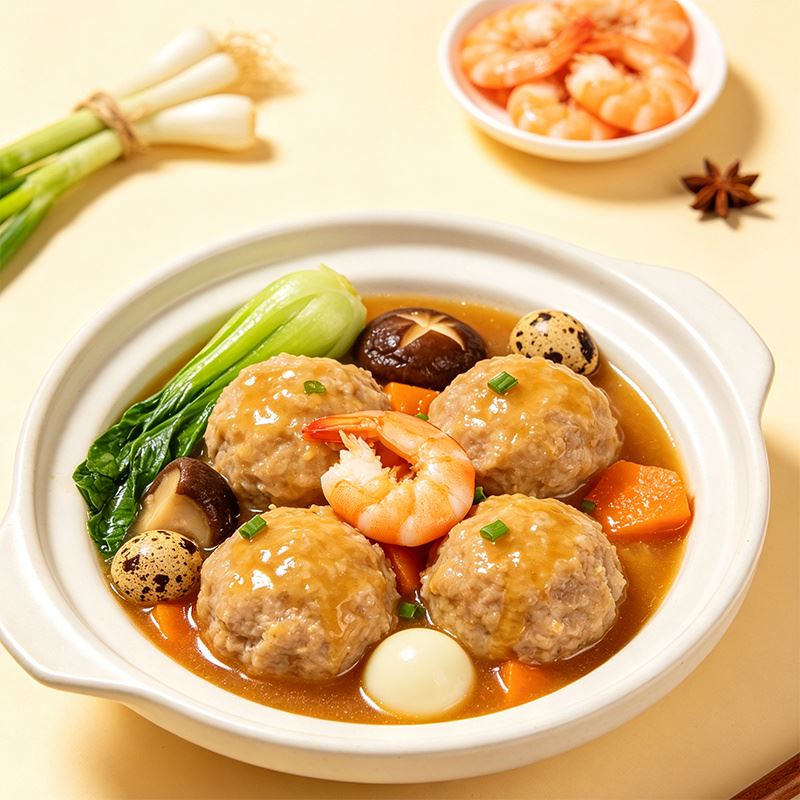 Shrimp And Pork Meatballs high quality