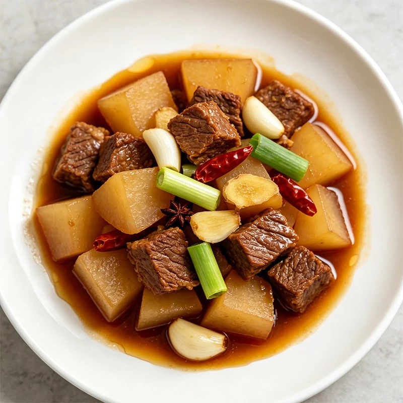 Braised Beef Brisket With Radish factory
