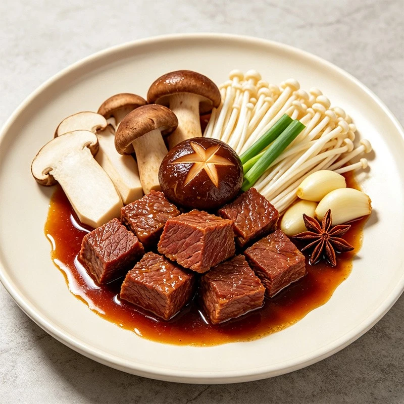 Braised Beef With Mushroom best