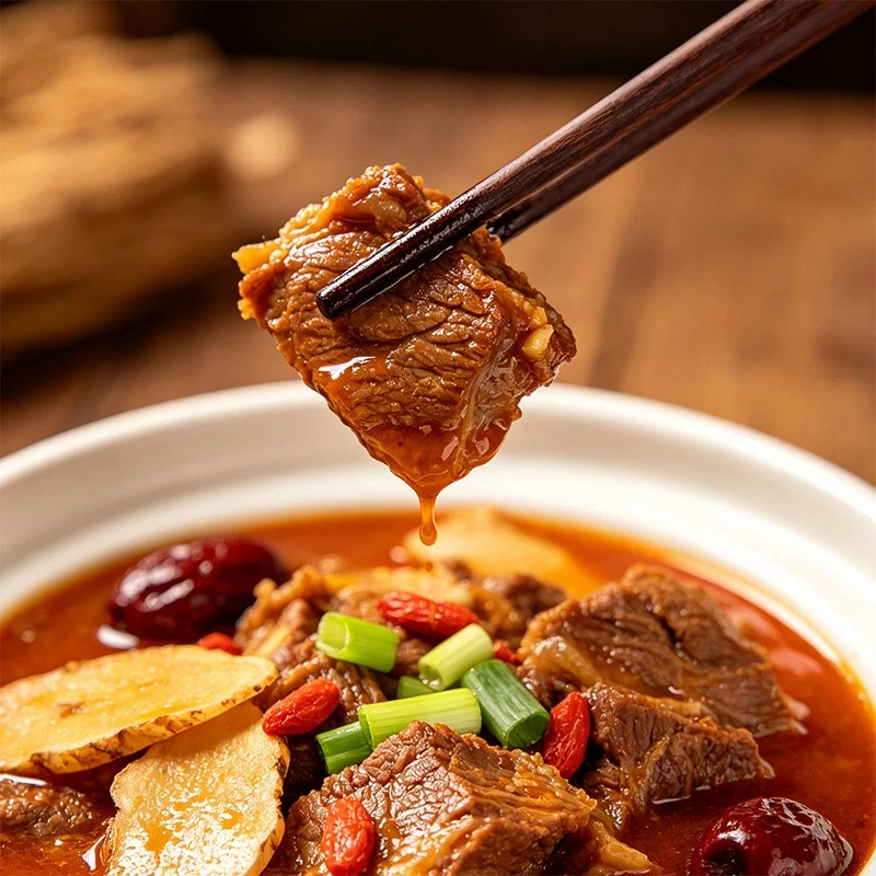Frozen Red Cooked Beef factory