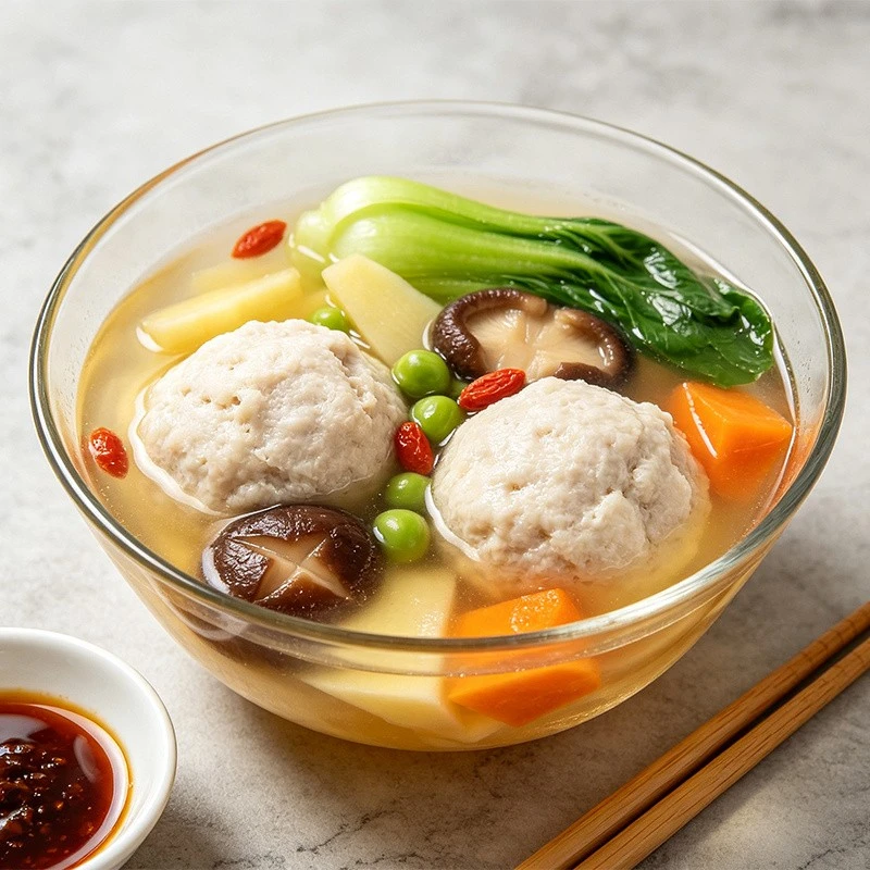 Frozen Slow Stewed Pork Meatballs high quality