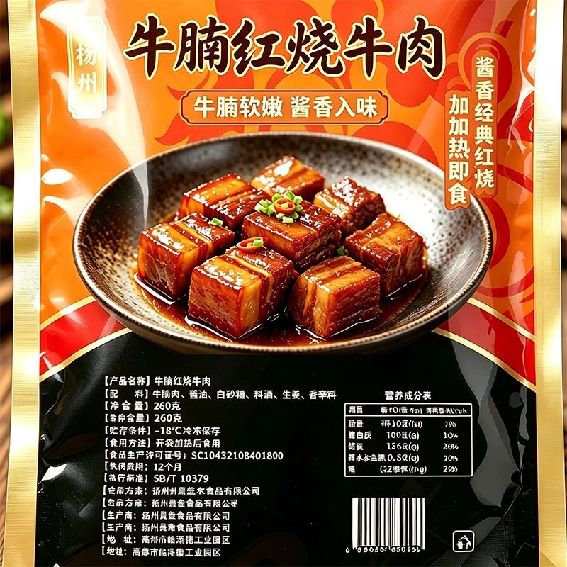 Frozen Soy-Braised Beef high quality