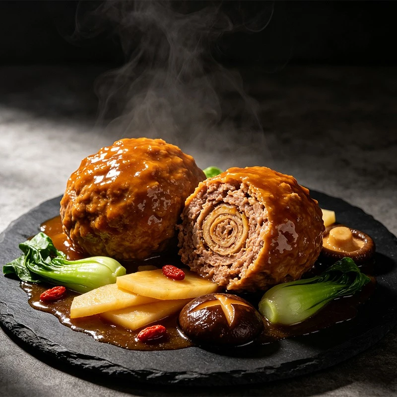 Lion's Head Pork Meatballs best