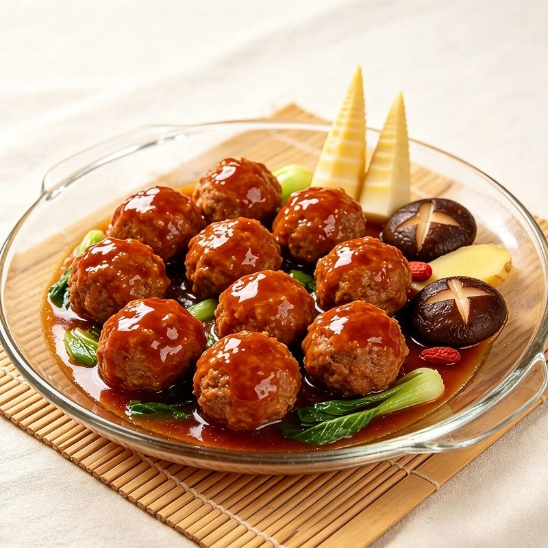 Lion's Head Pork Meatballs factory