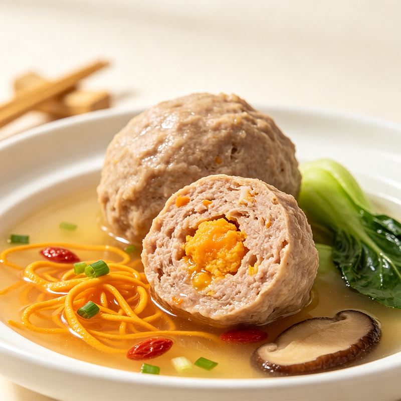Giant Pork Meatballs