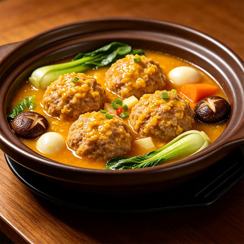 Braised Pork Meatballs