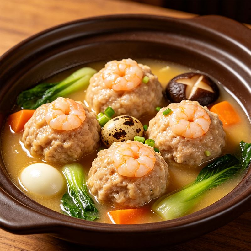 Shrimp and Pork Meatballs