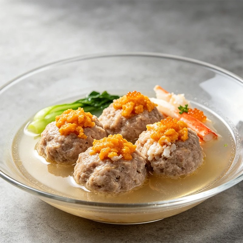 Pre-made Chinese Lion's Head Meatballs high quality