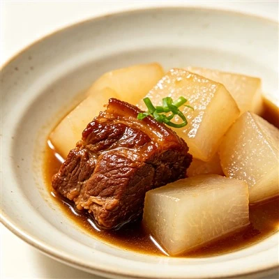 Braised Beef Brisket with Radish