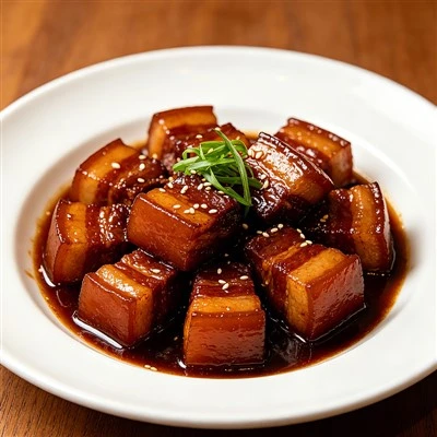 Chinese Braised Pork Belly Star Anise