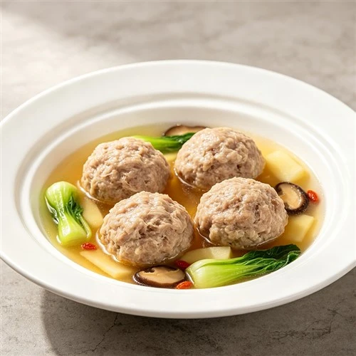 Frozen Lion's Head Meatballs
