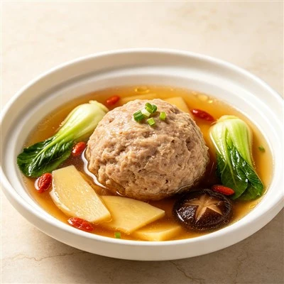 Frozen Pork Meatballs Braised in Aged Soup
