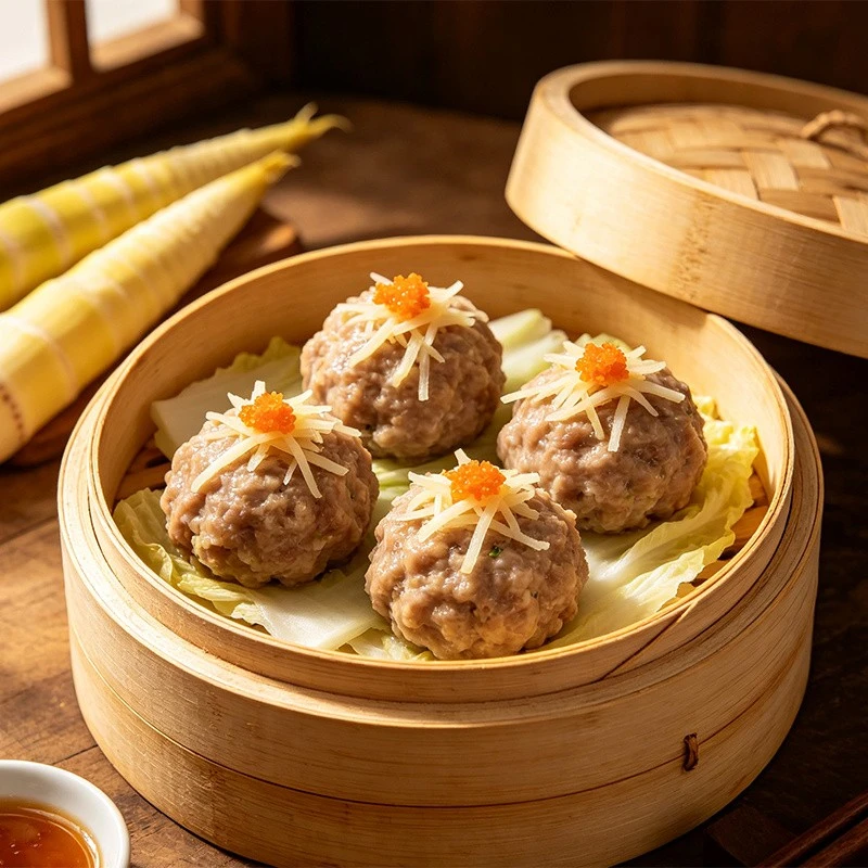 Winter Bamboo Shoot Meatballs high quality